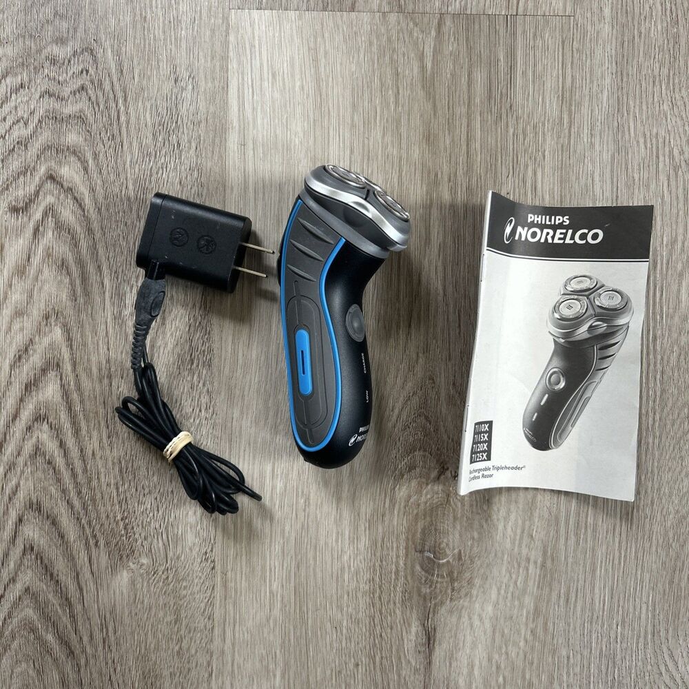 Philips Norelco 7110X Men's Electric Shaver Rechargeable Razor w/ Cord Tested